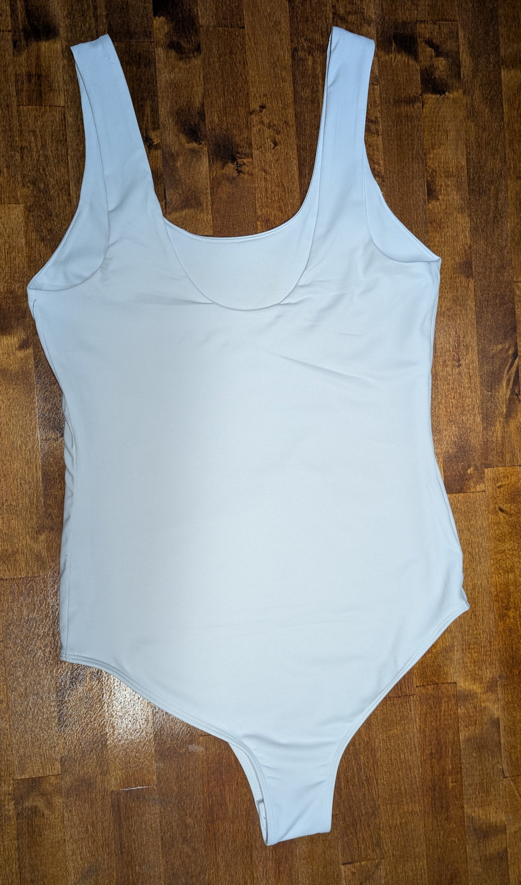 Techno & Titties Bodysuit - white with red glitter heart